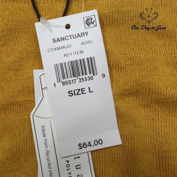 Sanctuary Long Sleeve Sweater Size L - Picture 2 of 5